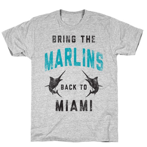 Bring The Marlins Back To Miami (Vintage) T-Shirt