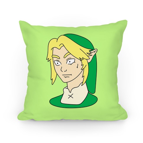 Link Face Parody Pillow