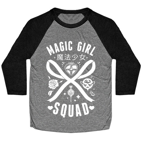 Magic Girl Squad Baseball Tee