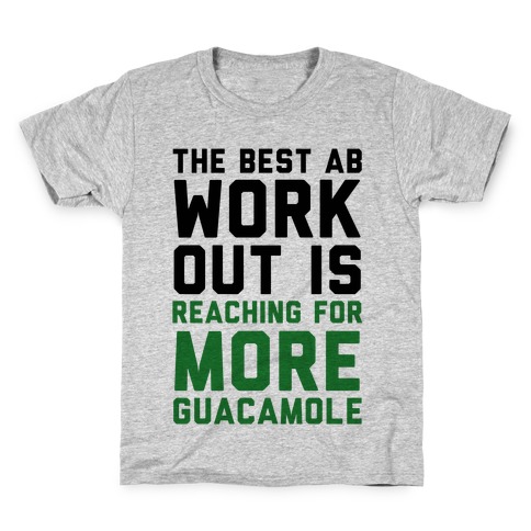 The Best Ab Work Out Kids T-Shirt