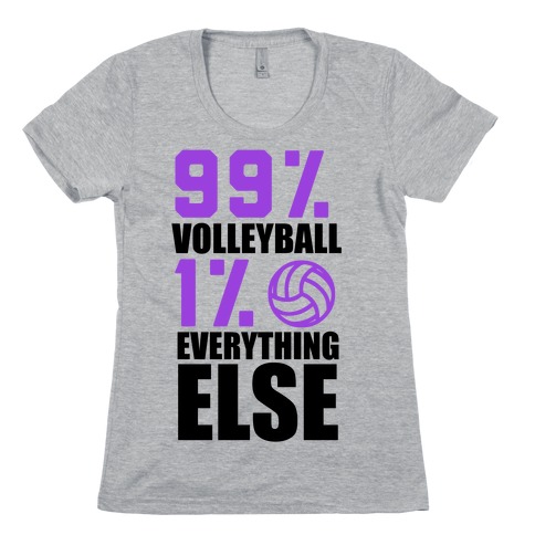 99% Volleyball Womens T-Shirt