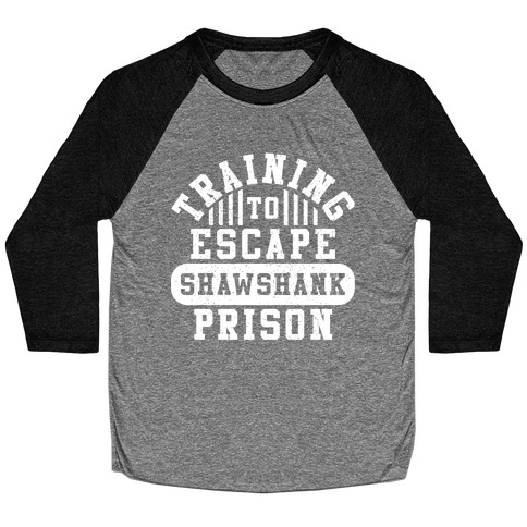 Training To Escape Shawshank Prison Baseball Tee