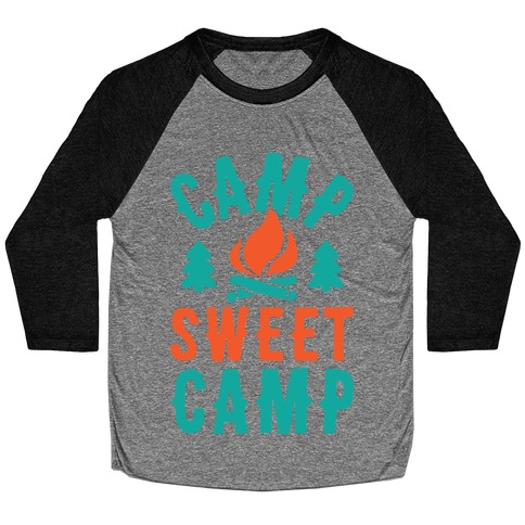 Camp Sweet Camp Baseball Tee