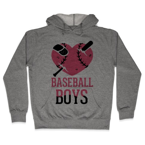 Baseball Boys Hooded Sweatshirt
