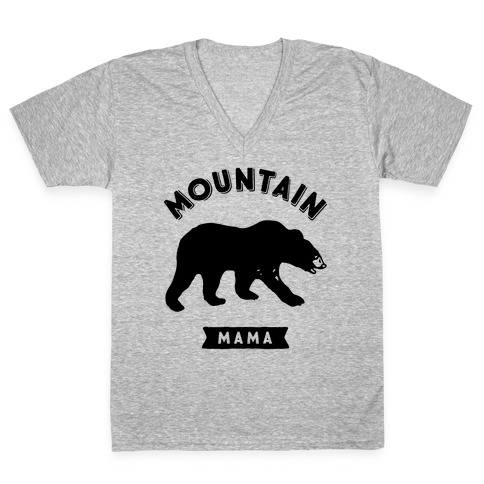 Mountain Mama V-Neck Tee Shirt
