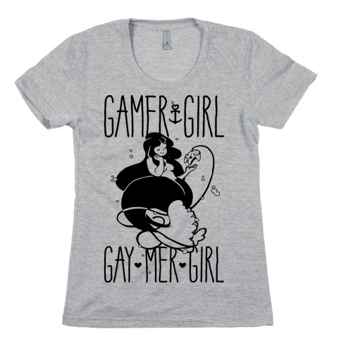 Gamer Girl Gay Mer Girl Womens T-Shirt