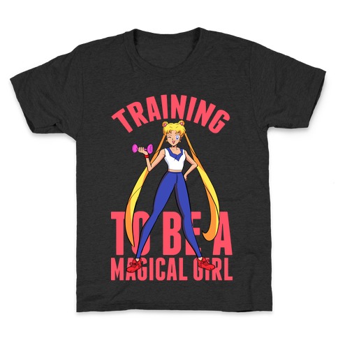 Training To Be A Magical Girl Kids T-Shirt