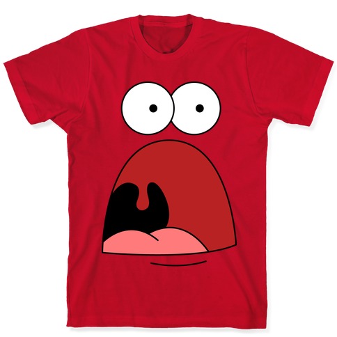Patrick is Shocked T-Shirts | LookHUMAN