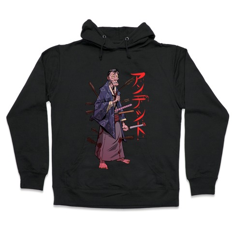 Undead Samurai Hooded Sweatshirt