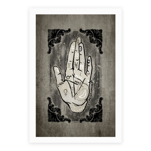 Palm Reading Poster