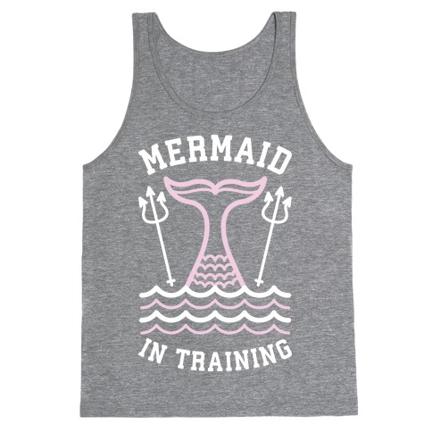 Mermaid In Training Tank Top