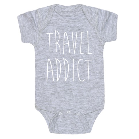 Travel Addict Baby One-Piece