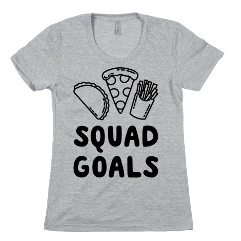 Junk Food Squad Goals Womens T-Shirt