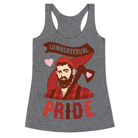 Lumbersexual Pride Racerback Tank Top