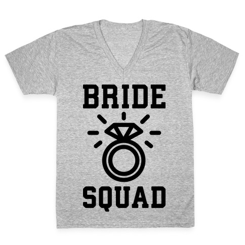 Bride Squad V-Neck Tee Shirt