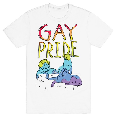 Gay Pride Of Lions T-Shirt