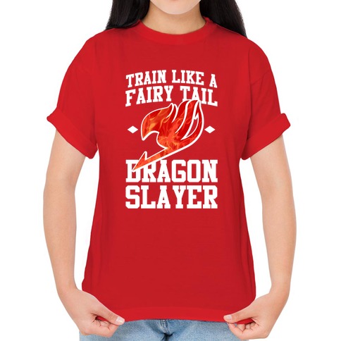 Train Like a Fairy Tail Dragon Slayer (Natsu) T-Shirts