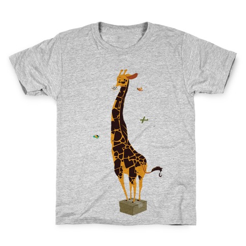 Stand Tall Giraffe Kids T-Shirt