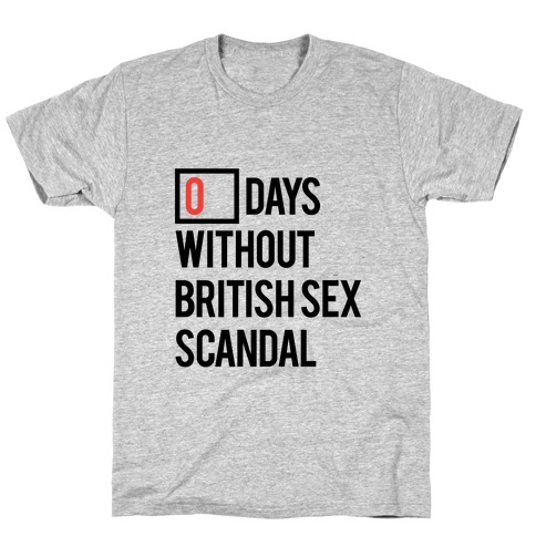 British Sex Scandal T-Shirt