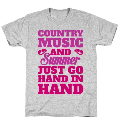 Country Music and Summer T-Shirt