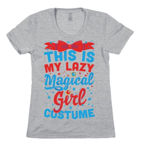 This Is My Lazy Magical Girl Costume Womens T-Shirt