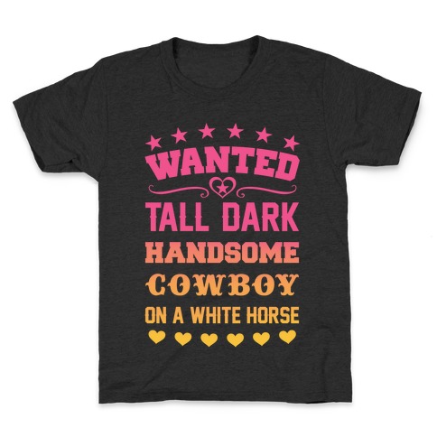 Cowboy Wanted Kids T-Shirt