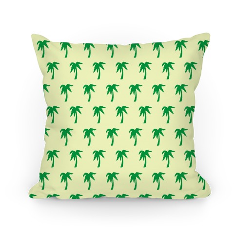 Palm Tree Pattern Pillow Pillow