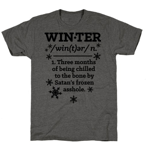 Winter Definition T-Shirt