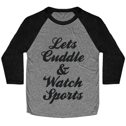 Cuddle & Sports Baseball Tee