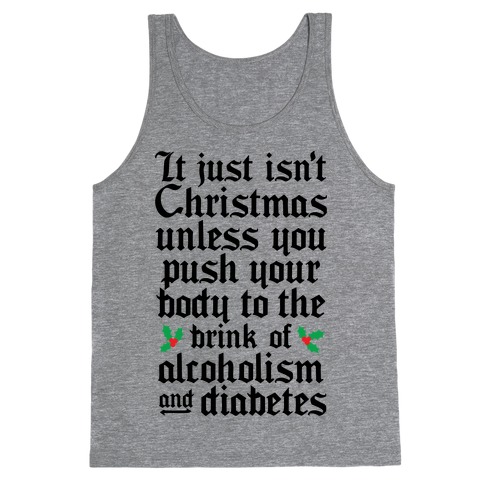 Alcoholism And Diabetes Tank Top