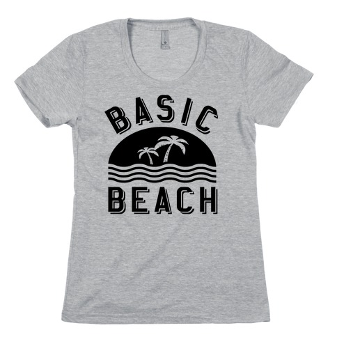 Basic Beach Womens T-Shirt