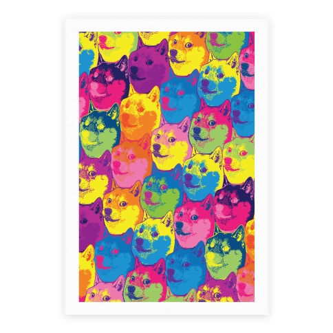doge wow poster