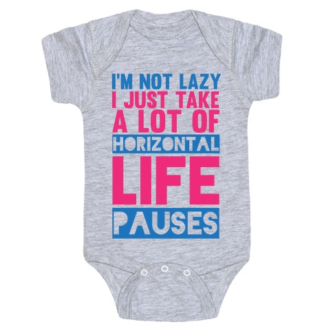 Not Lazy Baby One-Piece