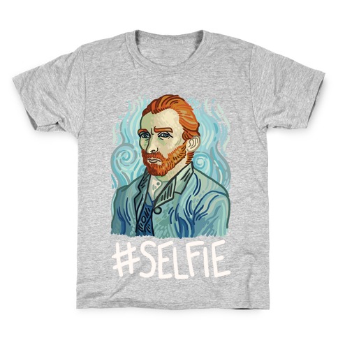 Van Gogh Selfie Kids T-Shirt
