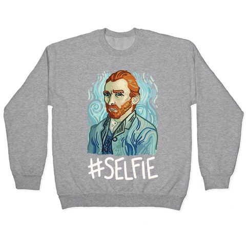 Van Gogh Selfie Pullover