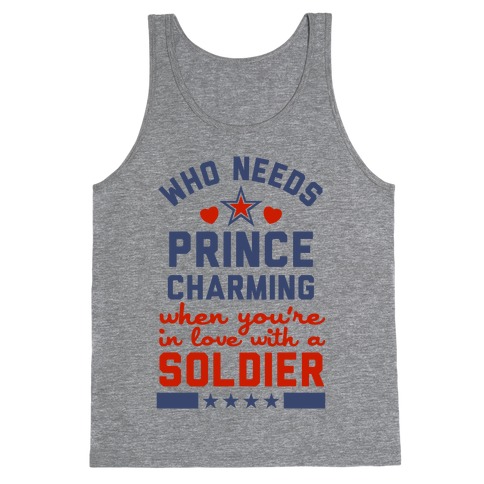 Who Needs Prince Charming? (Patriotic) Tank Top