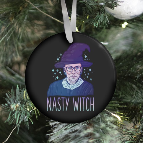 RBG Nasty Witch Ornament