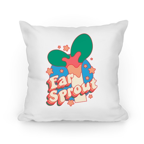 Far Sprout Groovy Plant Sprout Pillow
