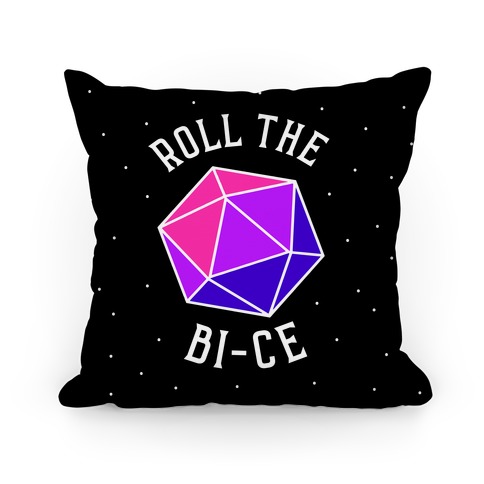 Roll the Bi-ce Pillow