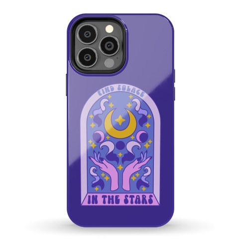 Find Solace In The Stars Phone Case