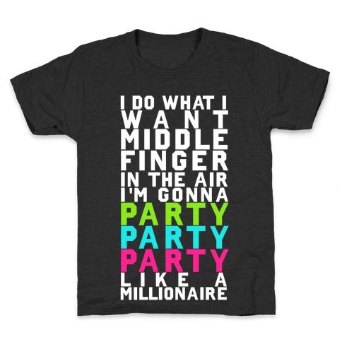 Party Party Party Kids T-Shirt