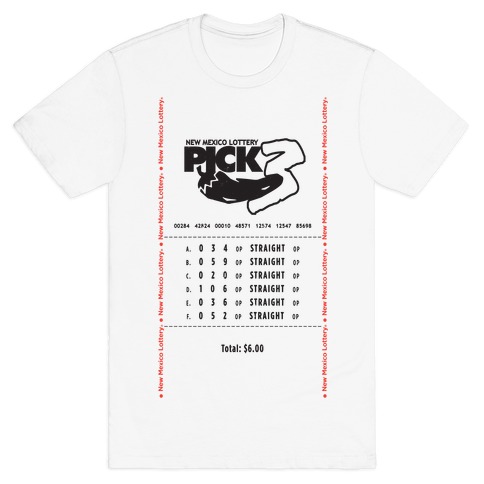 Walt's Lucky Numbers T-Shirt