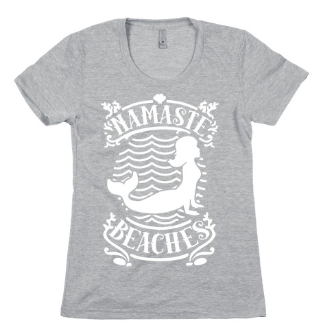 Namaste Beaches Womens T-Shirt