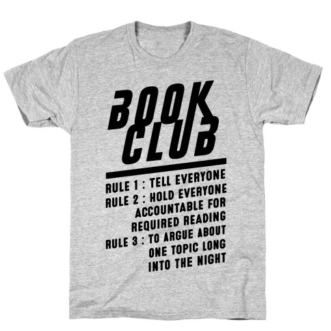 Book Club Rules T-Shirt