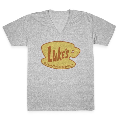 Luke's Diner Logo V-Neck Tee Shirt
