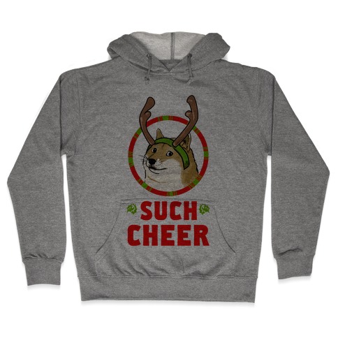 Christmas Doge Hooded Sweatshirt