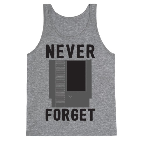 NES: Never Forget Tank Top