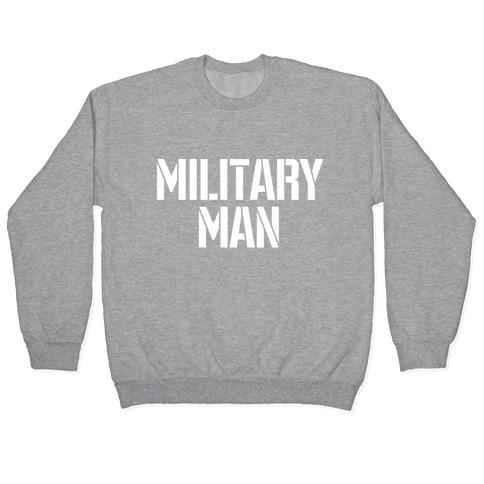 Military Man Pullover
