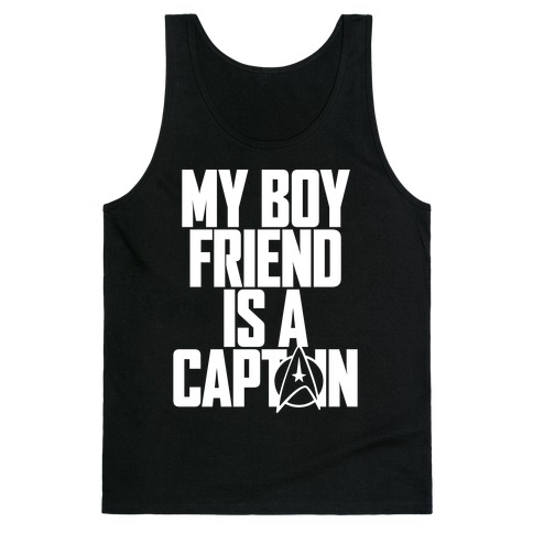 My Boyfriend Is A Captain Tank Top