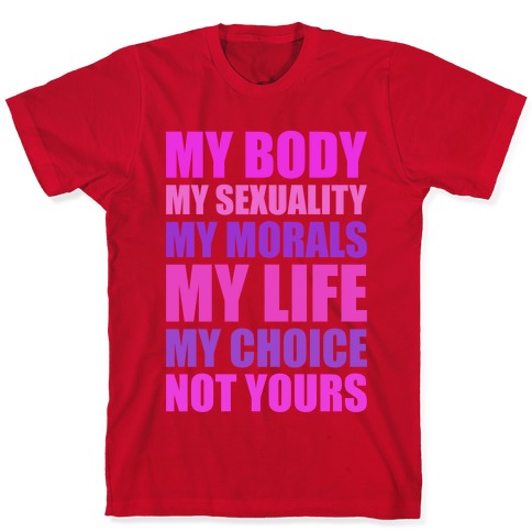 My Body My Rules tee-shirt by Unapologetically You 22